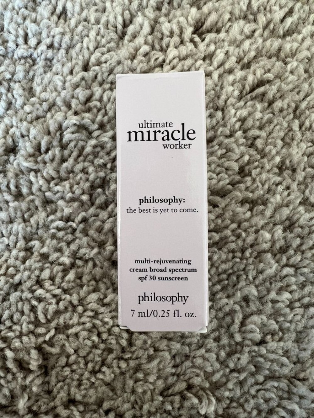 Philosophy Ultimate Miracle Worker Multi-Rejuvenating Cream Spectrum Protection
